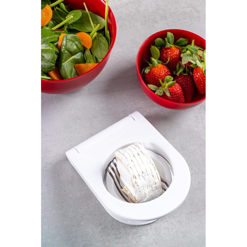 KitchenAid Stainless Steel Egg Slicer - White