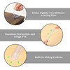 Rubber Chair Wall Protector from Chair Back, 6 Pack Clear