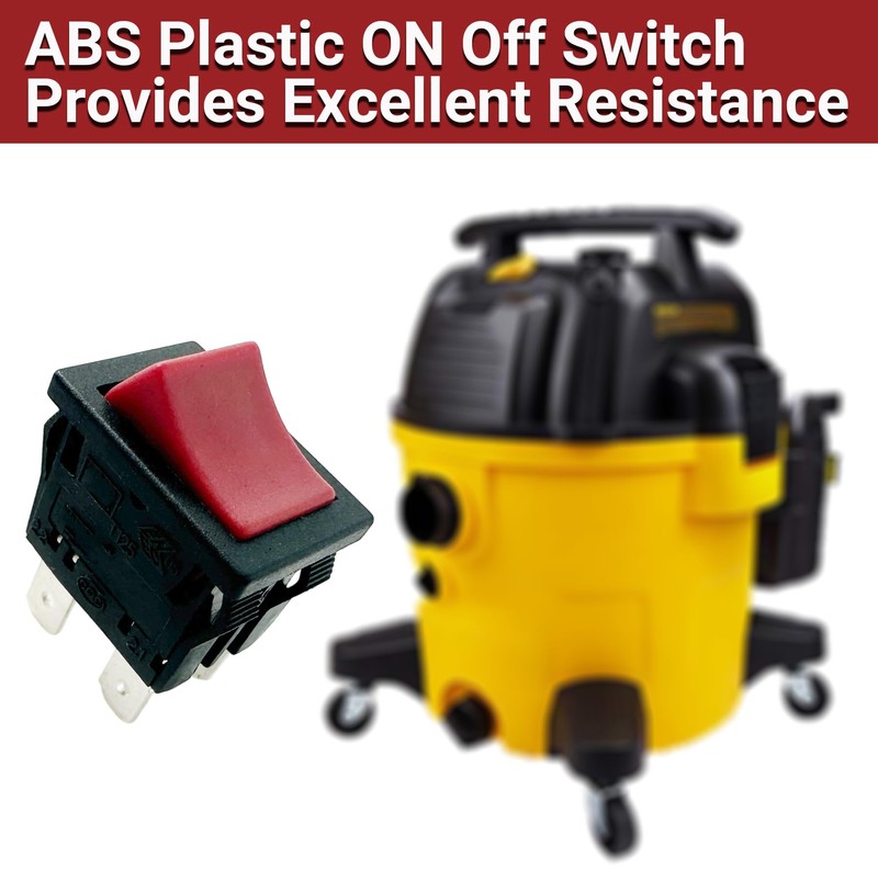 Toggle Rocker ON Off Switch Fit for Shop-vac QSP Pro