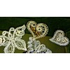 Unbranded 7 PATTERNS to making Bobbin Lace Valentine's Hearts Russian