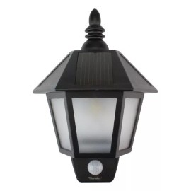 Sanelec Luminario Farol De Led Solar C/sensor De Movimiento Sanelec