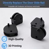 Metal Shed Replacement Door Slides 4-Pack