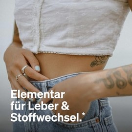 Milk Thistle Liver Complex - 120 Capsules - with Milk Thistle, Choline, Artichoke Extract, Curcuma & Zinc - Liver Treatment High Dose, Vegan, Laboratory Tested and Produced in Germany