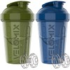 VELOMIX VELOMIX -2 Pack- 20 oz Protein Shaker Bottles for