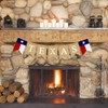 Rainlemon Yute Burlap Texas Lone Star State Bandera Banner para