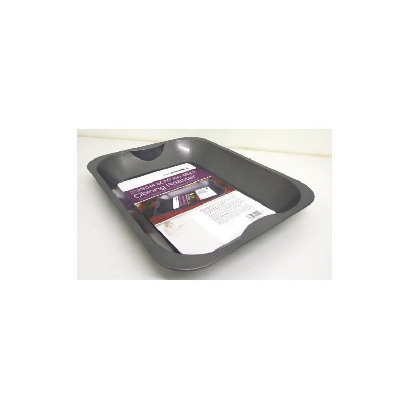 Non Stick Large DEEP Oblong Roast Roasting PAN Tray TIN