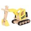 Bartl 112363 Pintoy Excavator Made of Solid Wood, Quality Toy