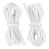 2pcs Candle Wicks Good Oil Absorbency Combustion Durable Braid Cotton