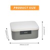 AnRui 4.2 Gallon Lockable Storage Container Bin, Portable Plastic Safe