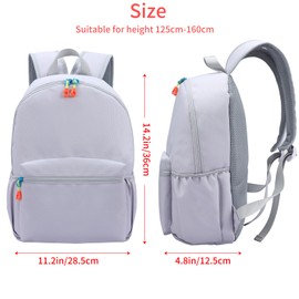 Zicac School Bags for Girls, School Backback Kids Backpak Girls Boys Casual Rucksack Daypack for Kids Children Primary School Bags