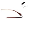 2 Pairs Sunglasses End Tips Eyeglass Ear Sock Pieces Tube