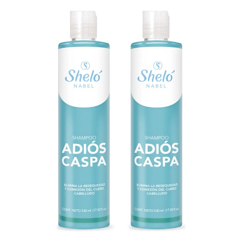 2 Shampoo Adiós Caspa / Comezón & Resequedad + Regalo