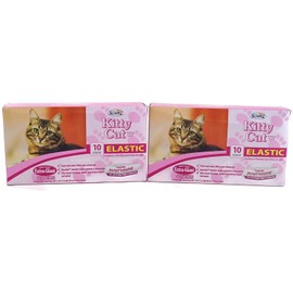 Kitty Cat AlfaPet Extra-Giant Elastic Sta-Put Litter Box Liners 10 Count (Pack of 2)