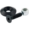 Allstar Performance ALL18635 Black 1/4" x 1" Countersunk Bolt Kit