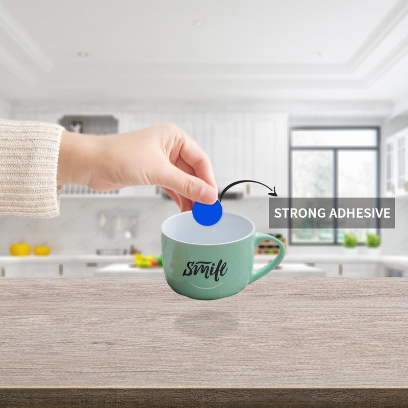 Ouzoustate - 1400 pegatinas redondas de 3/4 pulgadas de color