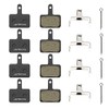 Bynccea Brake Pads 4 Pairs Bicycle Disc Brake Pads for