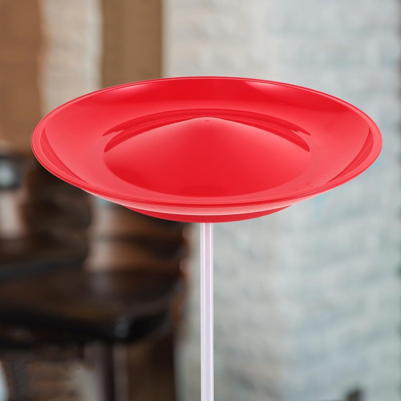 BESTonZON Piatto da giocoliere con asta, per principianti e adulti,