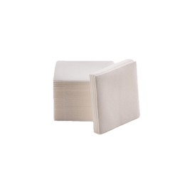 Servilletas de cóctel, servilletas desechables de lino de lujo como airlaid para bebidas, suaves, absorbentes, bar de restaurante para cocina, fiestas, bodas, cenas o eventos (blanco)