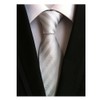 Secdtie Men's Striped Jacquard Woven Silk Tie Formal Suit Necktie
