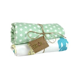 ORSON for® Pack of 2 Baby Changing Mats, Washable Infant, Waterproof, Breathable, Reusable Changing Mats, Changing Mat for Pets, Female Elderly, Reusable, 60 x 80 cm (Colour 3)