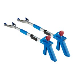 ArcMate 32" EZ Reacher Indoor Grabber Reacher - Folding Grabber Tool with Collapsible Slip Joint, Locking Handle and 4.5" Jaws, Heat Resistant Food Grade Silicone Tips, 5lb. Capacity (2 Pack)