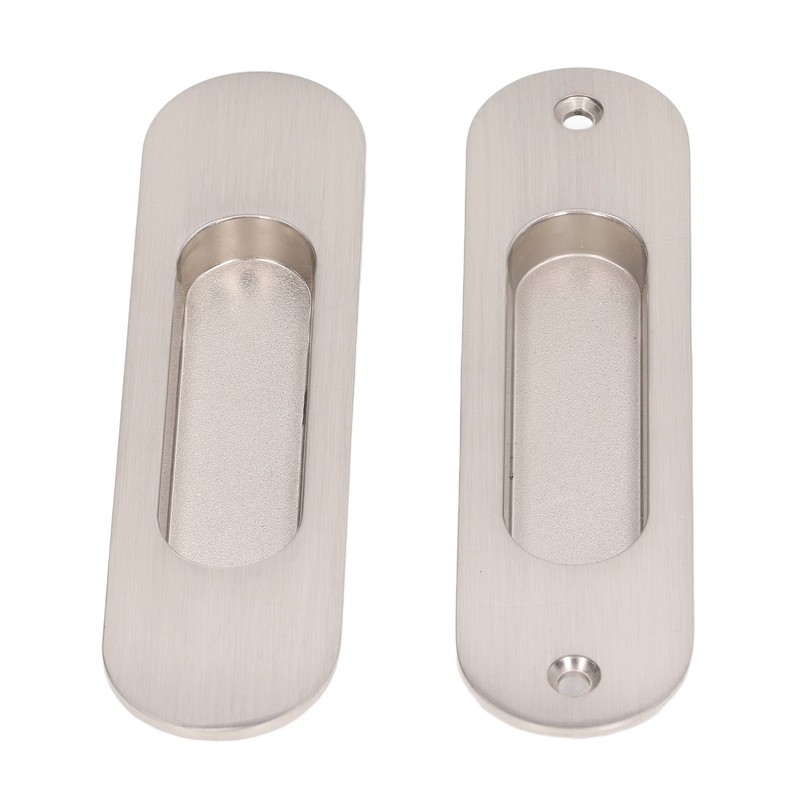 Sliding Door Handles Set Smoothing Surfaces Aluminum Alloy Closet Door