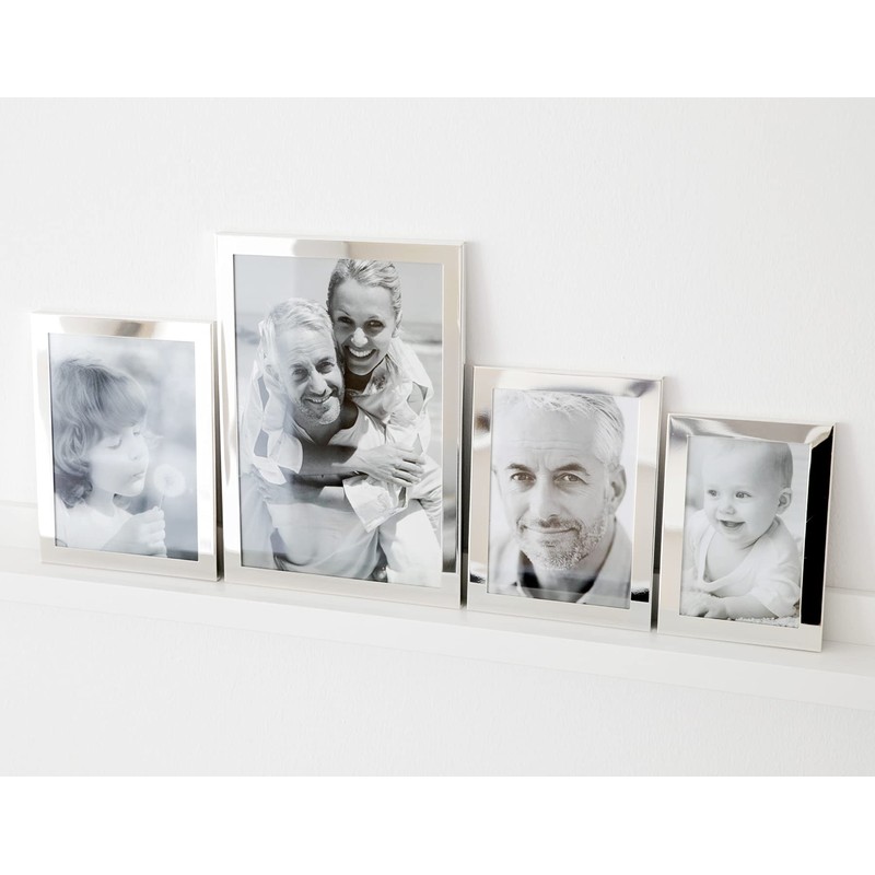 Edzard Photo Frame Prato, 6x8 inch (15x20 cm), Silver Plated