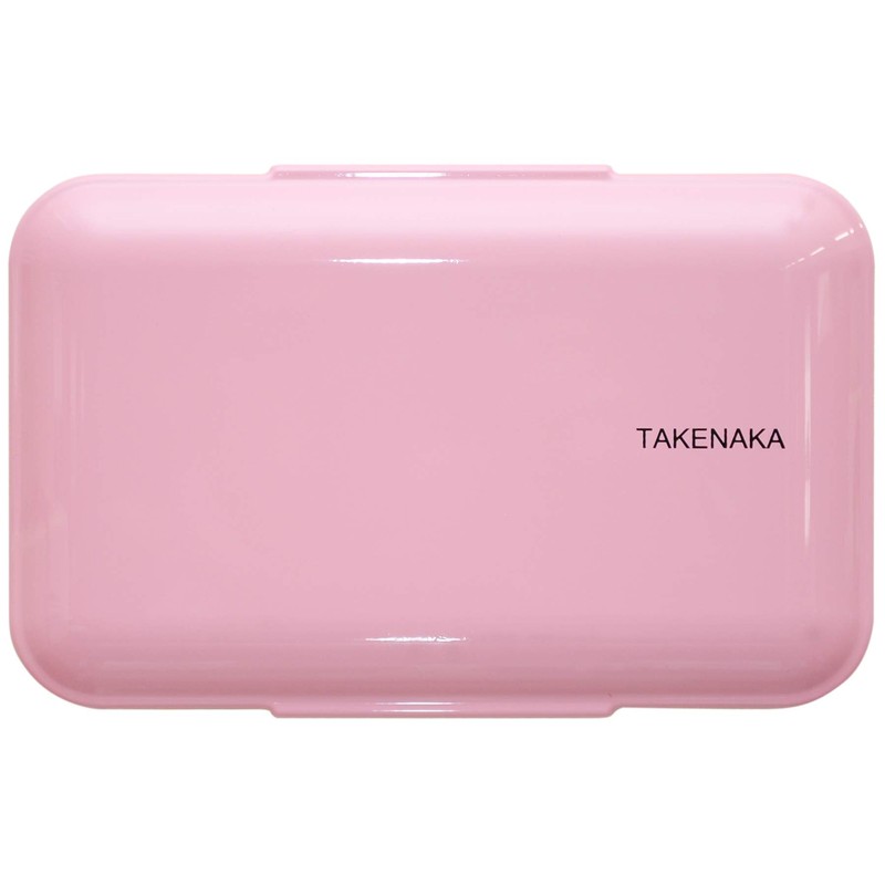 Expanded Double Bento Box by Takenaka (Pink)
