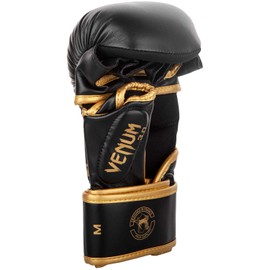 VENUM Challenger 3.0 Sparring Gloves - Challenger/Sparring Gloves (Black/Gold, L/XL)