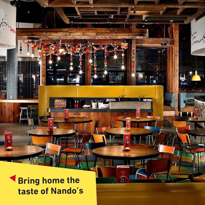 Nandos Medium Peri Peri Sauce 125g (Pack of 4)