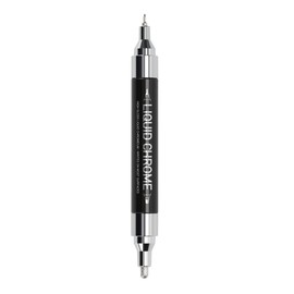 ZEYAR Liquid Chrome Marker Paint Marker, DIY Silver Marker Pen for most surfaces, High-gloss display effects, Dual tips: Extra Fine and Medium Point (0.7mm & 2mm Sized Tips) (1)