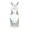 osseoca Gold Ship Cosplay Wig Silver gray with ears