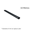 Tubo Aislante THERMOFIT TERMOCONTRACTIL DE 4MM DE DIAMETRO, 10 Metros