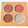 Paleta de rubores e iluminadores Cuarteto de Blushes Mely by