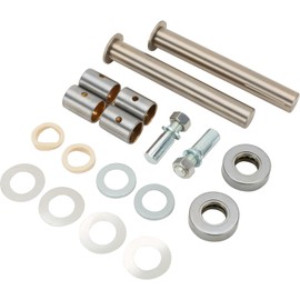 Speedway Motors King Pin Set Compatible with 1948-1952 Ford F Series Half Ton Pickup Front Axle Steering Repair Kit .8125 OD 5.975 Inch Length Includes Pins Bushings and Hardware