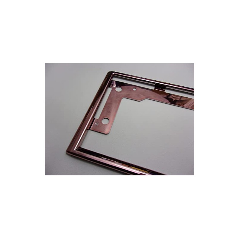 GENUINE Toyota License Plate Frame (Pink Gold Front) akua・isuto・ヴxittu For