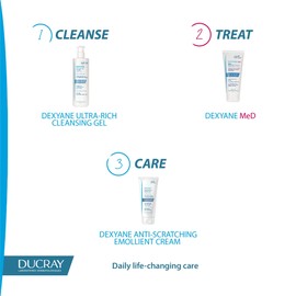 Ducray Dexyane Anti-Scratching Emollient Cream 400mL