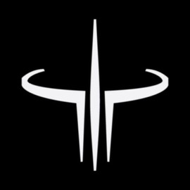 Quake Decal Vinyl Sticker|Cars Trucks Walls Laptop|White|5 x 4.8 in|CCI335