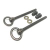 Metal Magery Antique Brass Swivel Mirror Screws Cheval Mirror Swing
