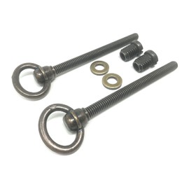 Metal Magery Antique Brass Swivel Mirror Screws Cheval Mirror Swing Mounting Bolts Hardware Pack of 2