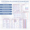 Cleaning Planner for Adults - Daily Planner with Cleaning Schedule