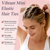 JIRIS 1000pcs Mini Hair Rubber Bands, Soft & Durable Plastic