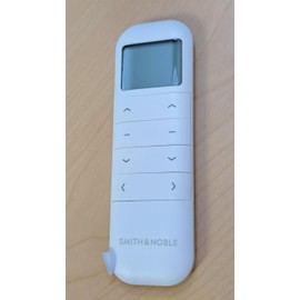 Remote Control for Window Blinds and Shades. AMP, 3DayBlinds, Smith & Noble, Turnils (Smith & Noble TDBU, White)