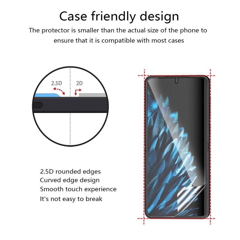 Phlleyaa Protective Film for OPPO Find N2 Flip Soft TPU
