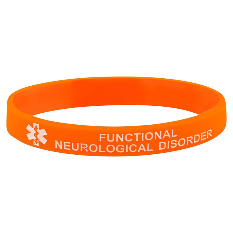 Functional Neurological Disorder (FND) Medical Alert Wristbands – Set of