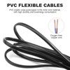 2-Pack 6FT Lamp Power Cord with On/Off Switch and Wall