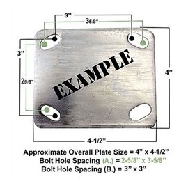 Buy Casters - JOBOX 6" CASTERS - Set of 4 - # 1-321990