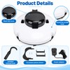 Cordless Robotic Pool Vacuum for Automatic Cleaning – Dual-Motor Smart