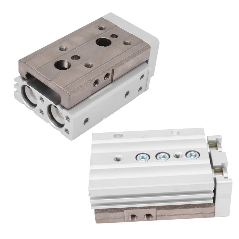 Pneumatic Cylinder SMC Type Dual Shaft Rod Double Acting Precise