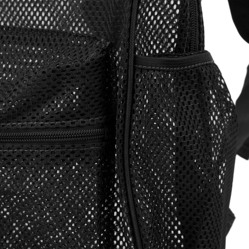 Mesh Backpack Heavy Duty Lightweight Large Capacity Washable See Through